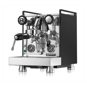 Cronometro R Espressomaskin-Värmeväxlare med PID-Rocket Espresso-Mozzafiato-Krom/Svart-Barista och Espresso